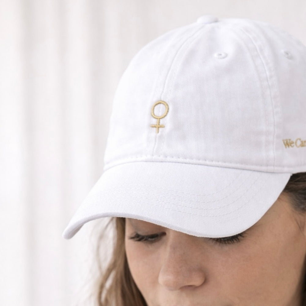 We can do hard things embroidered hat