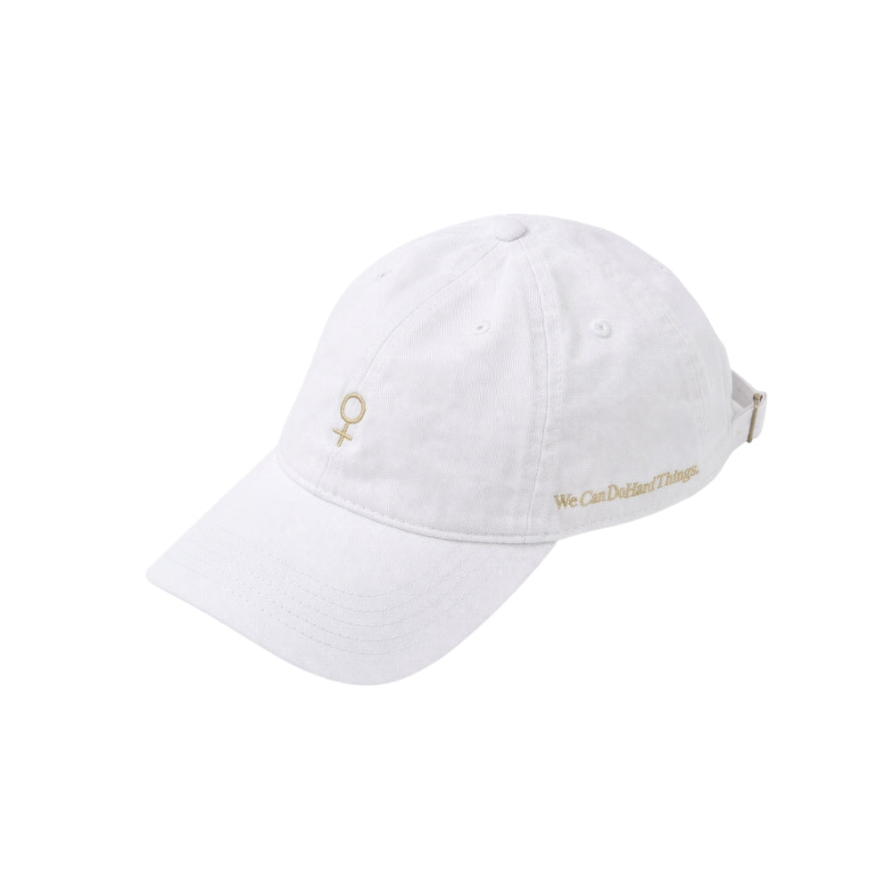 We can do hard things embroidered hat
